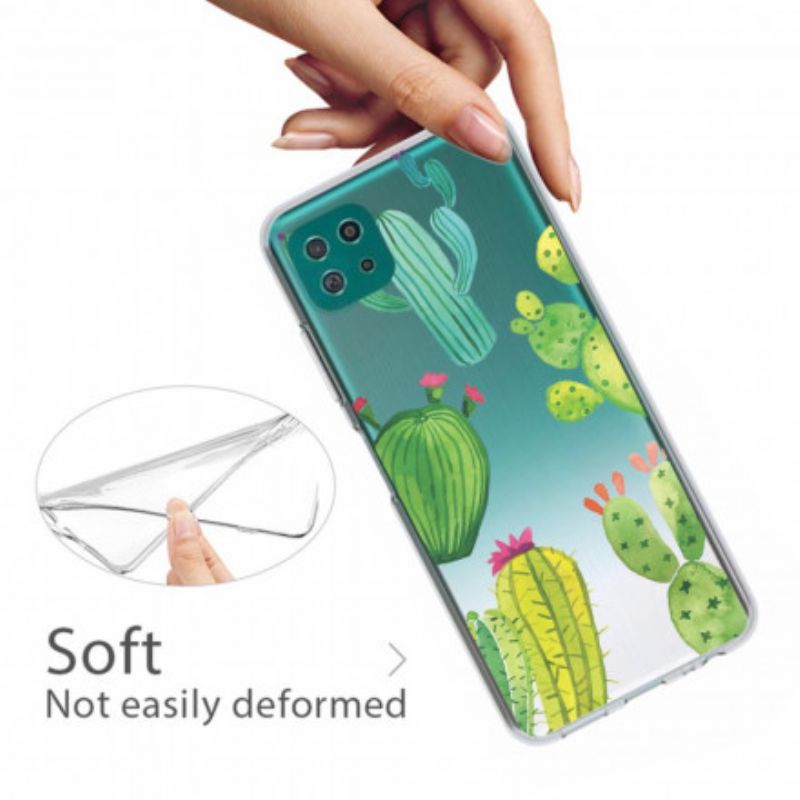 Cover Samsung Galaxy A22 5G Kaktus Akvarel