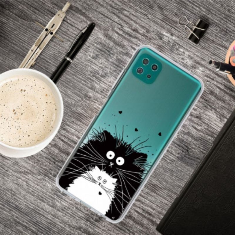 Cover Samsung Galaxy A22 5G Se På Kattene