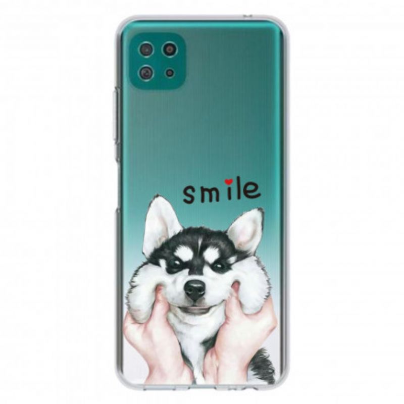 Cover Samsung Galaxy A22 5G Smil Hund