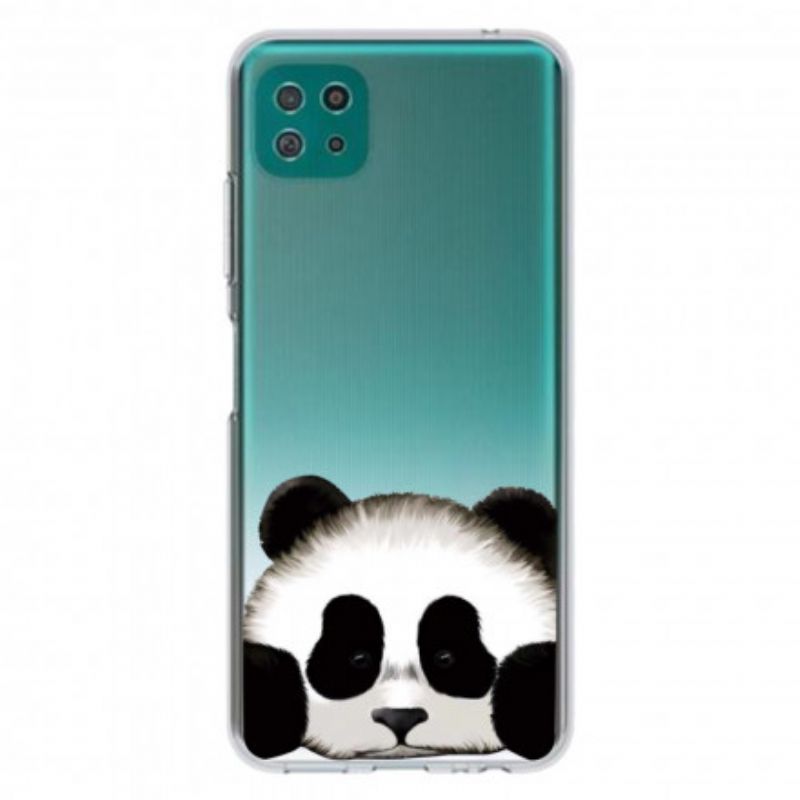 Cover Samsung Galaxy A22 5G Transparent Panda