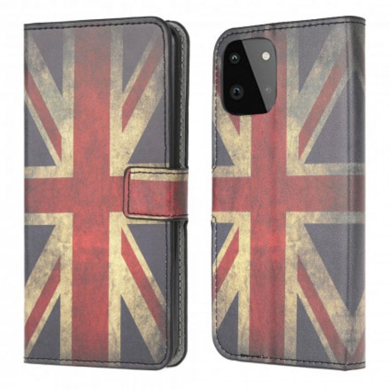 Flip Cover Samsung Galaxy A22 5G Englands Flag