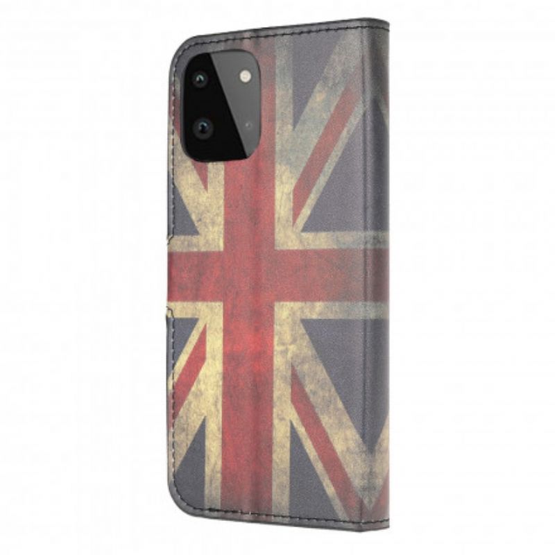 Flip Cover Samsung Galaxy A22 5G Englands Flag