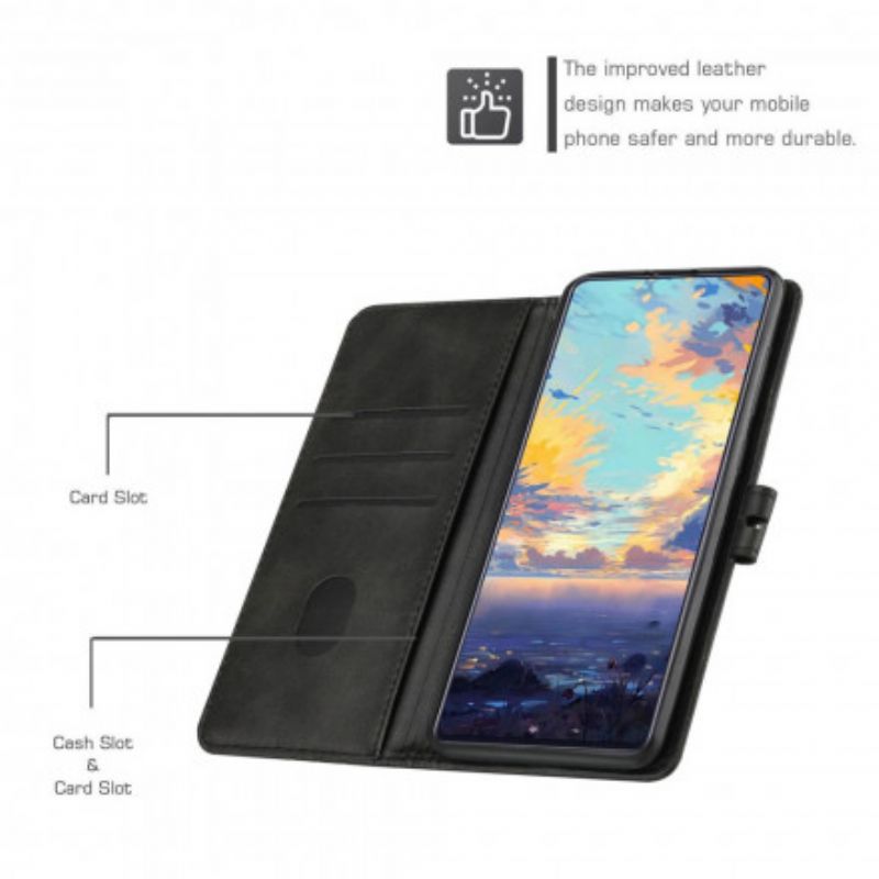 Flip Cover Samsung Galaxy A22 5G Faux Læder Best Case