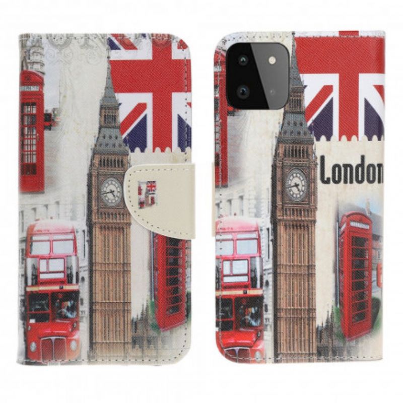 Flip Cover Samsung Galaxy A22 5G London Life