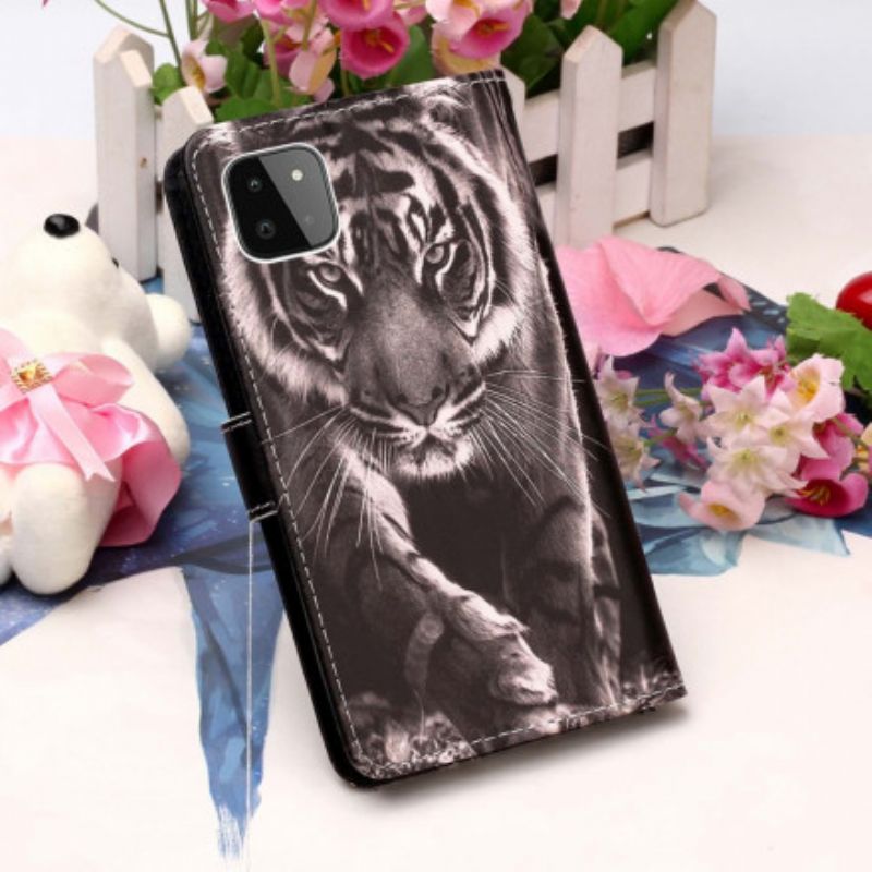 Flip Cover Samsung Galaxy A22 5G Nattiger