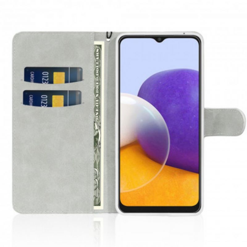 Flip Cover Samsung Galaxy A22 5G Pailletter S Design