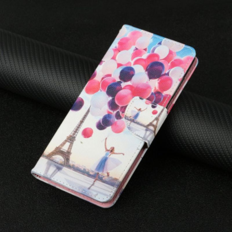 Flip Cover Samsung Galaxy A22 5G Paris Balloner