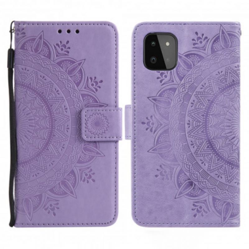 Flip Cover Samsung Galaxy A22 5G Søn Mandala