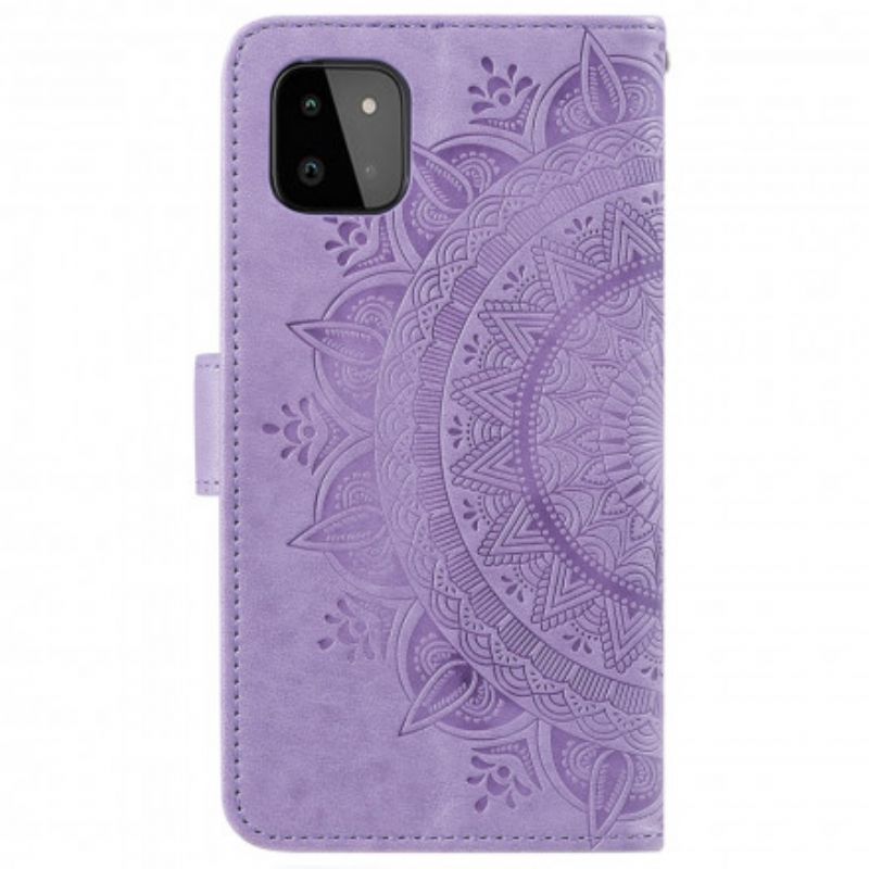 Flip Cover Samsung Galaxy A22 5G Søn Mandala