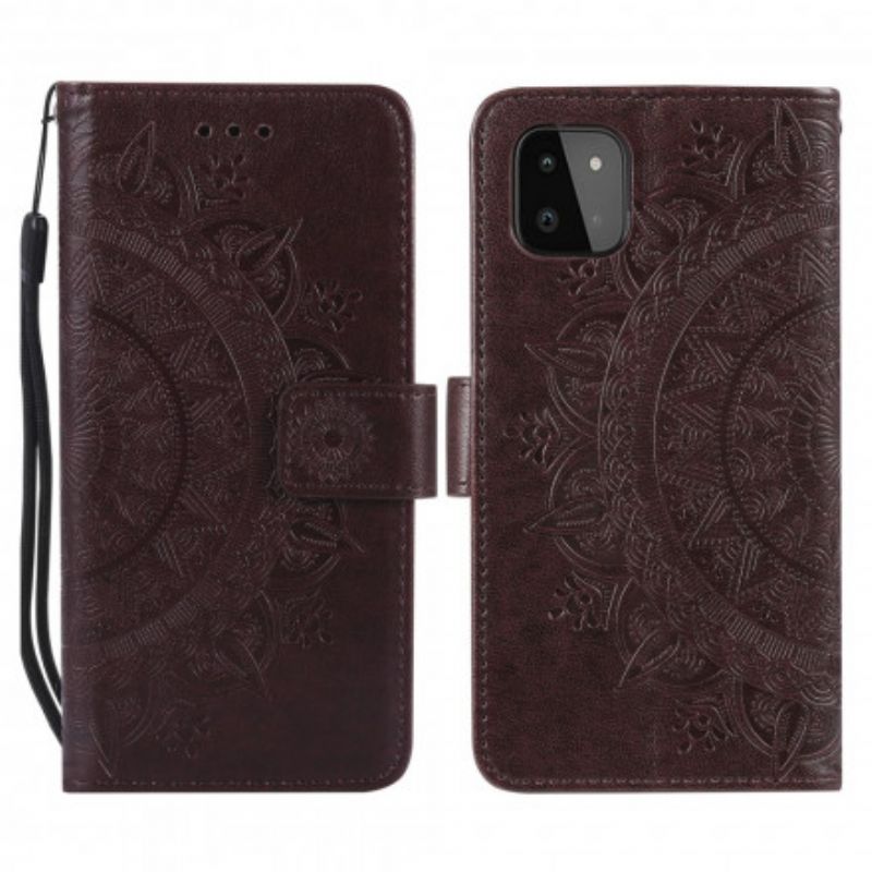 Flip Cover Samsung Galaxy A22 5G Søn Mandala