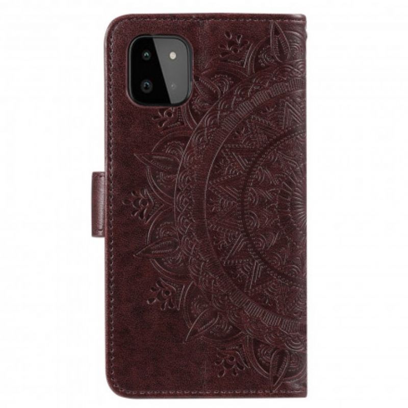 Flip Cover Samsung Galaxy A22 5G Søn Mandala