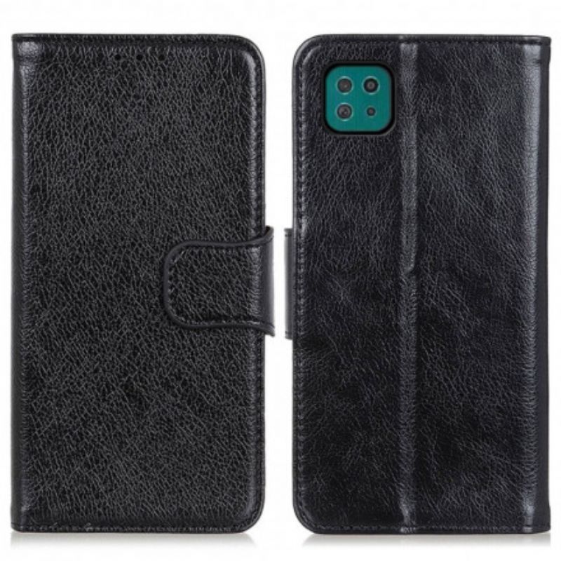 Flip Cover Samsung Galaxy A22 5G Split Nappa Læder