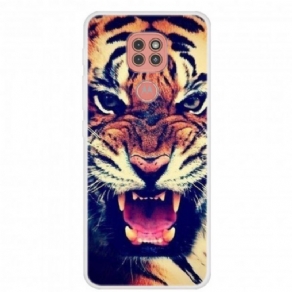 Cover Moto G9 Play Forreste Tiger