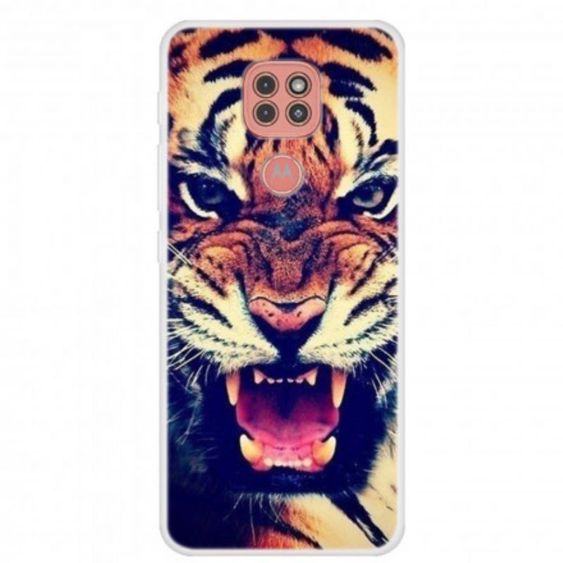 Cover Moto G9 Play Forreste Tiger