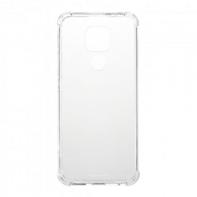 Cover Moto G9 Play Transparente Forstærkede Hjørner