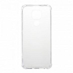 Cover Moto G9 Play Transparente Forstærkede Hjørner