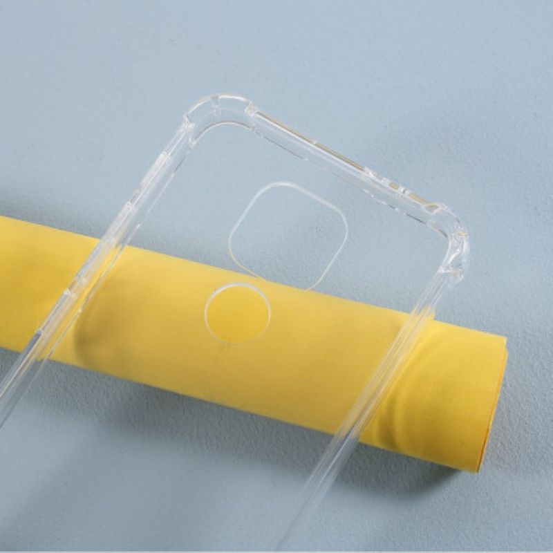 Cover Moto G9 Play Transparente Forstærkede Hjørner