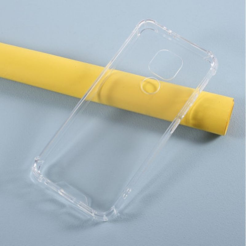 Cover Moto G9 Play Transparente Forstærkede Hjørner