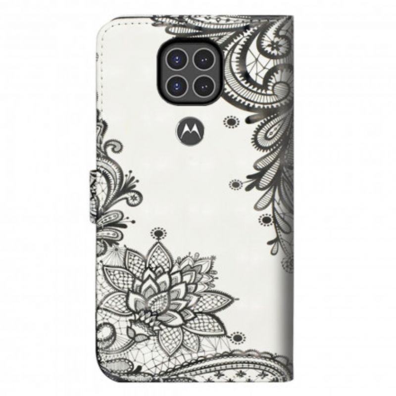 Flip Cover Moto G9 Play Chic Blonde