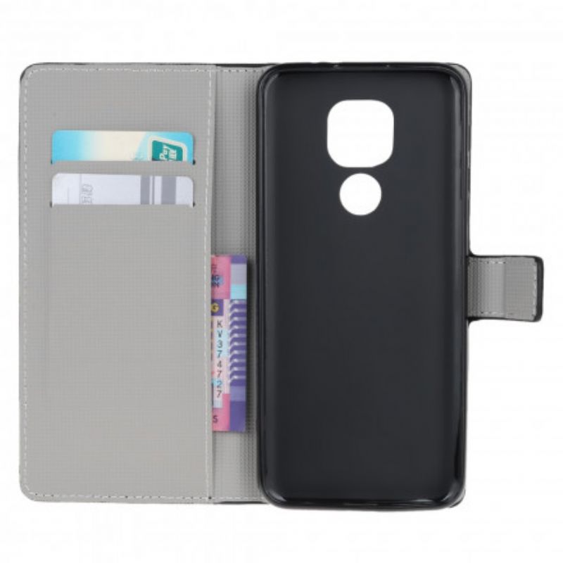 Flip Cover Moto G9 Play Flere Ugler