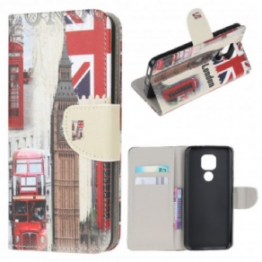 Flip Cover Moto G9 Play Londonlife