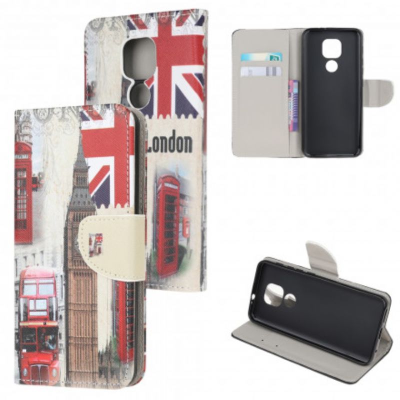 Flip Cover Moto G9 Play Londonlife