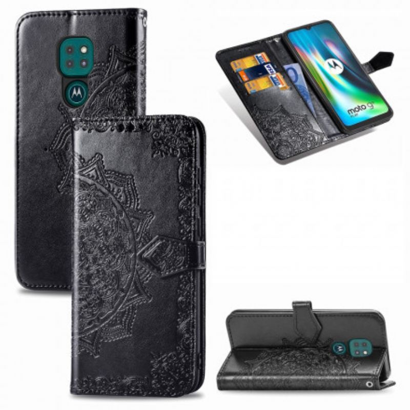 Flip Cover Moto G9 Play Middelaldermandala