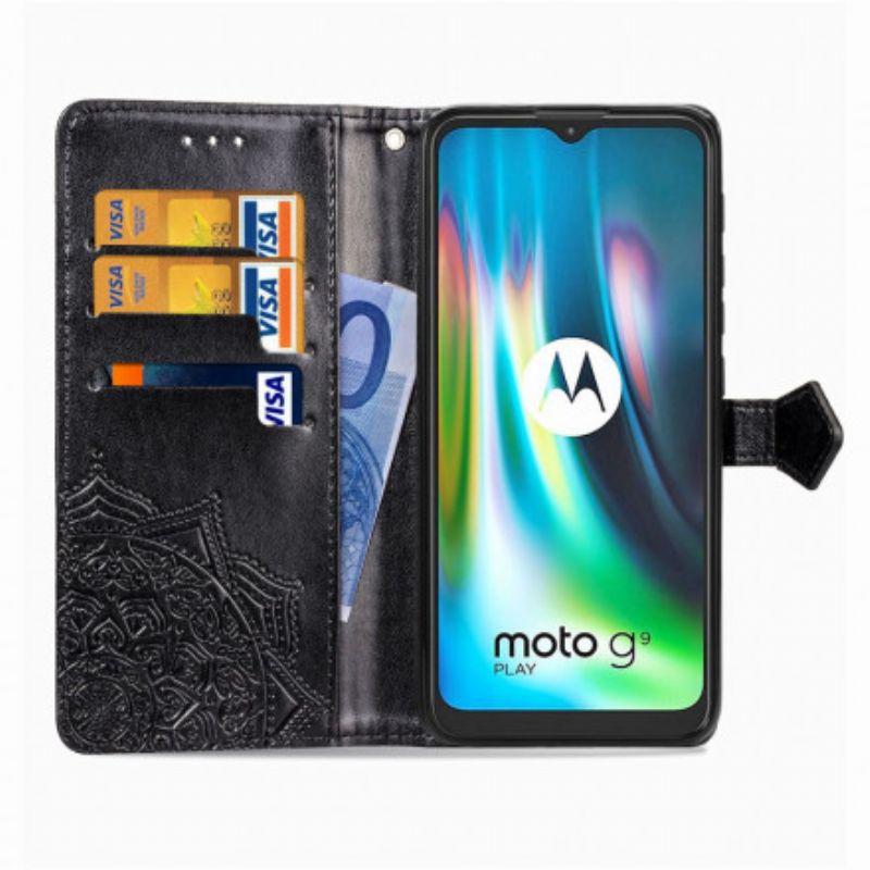 Flip Cover Moto G9 Play Middelaldermandala