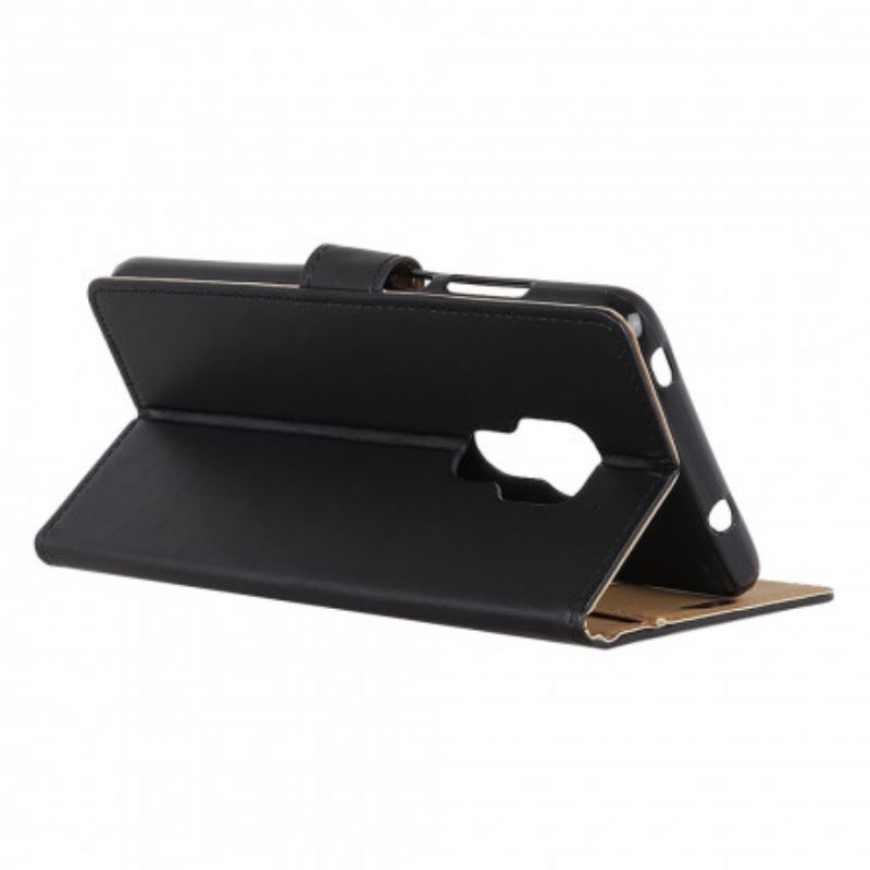 Flip Cover Moto G9 Play Simpelt Kunstlæder