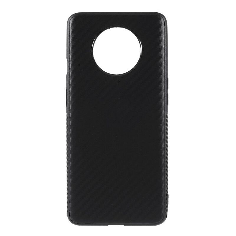 Cover OnePlus 7T Enkelt Kulfiber