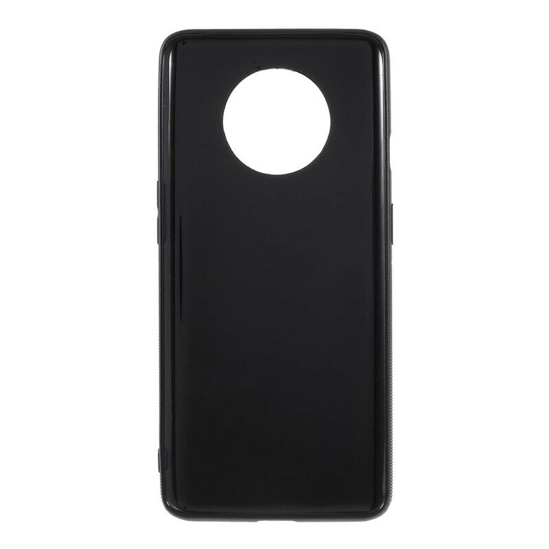 Cover OnePlus 7T Enkelt Kulfiber