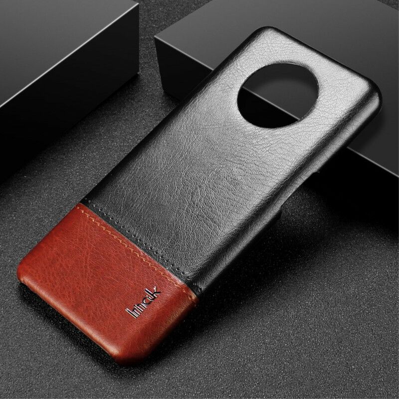 Cover OnePlus 7T Imak Ruiyi Series Lædereffekt