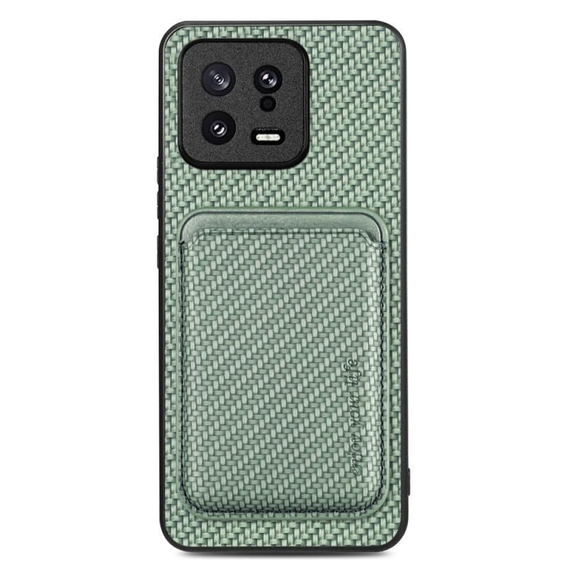 Cover Xiaomi 13 Carbon Fiber Aftagelig Kortholder