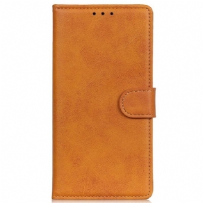 Flip Cover Xiaomi 13 Mat Imiteret Læder