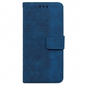 Flip Cover Xiaomi 13 Med Snor Strappy Mønster