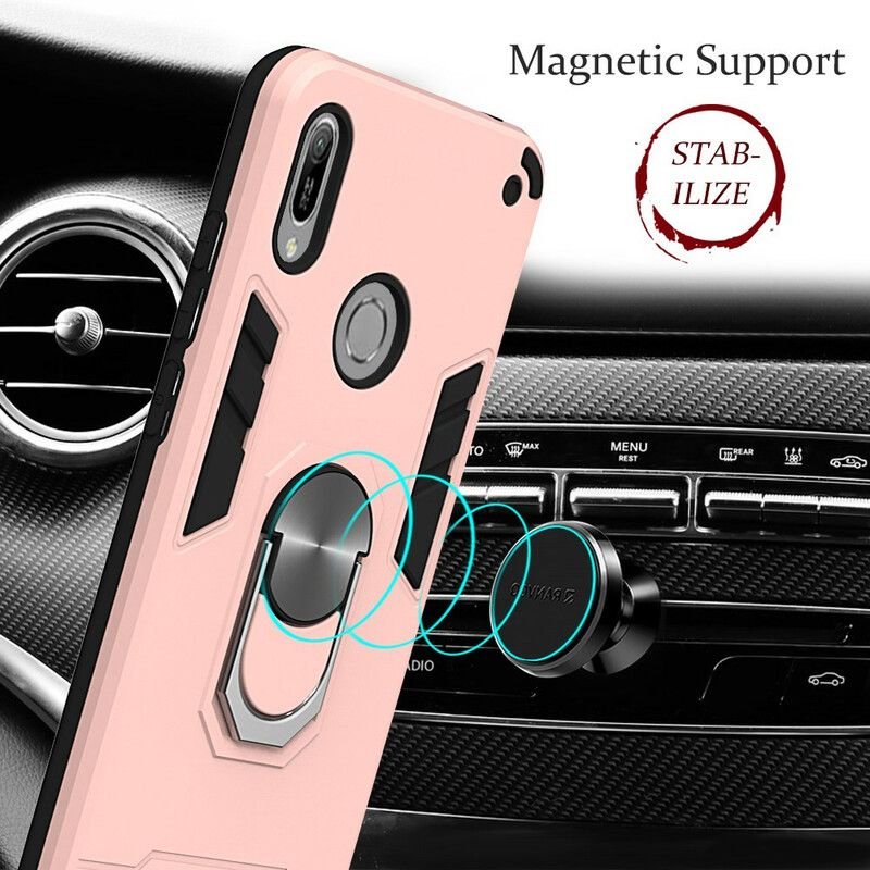 Cover Huawei Y6 2019 / Honor 8A Aftagelig Ringstøtte