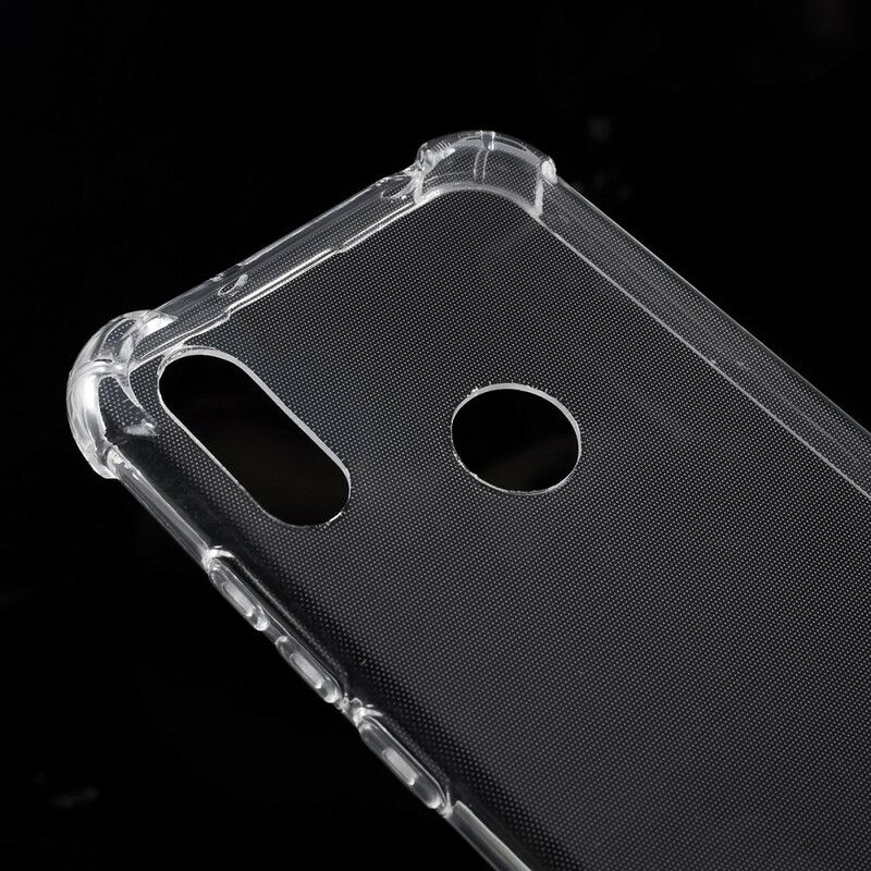 Cover Huawei Y6 2019 / Honor 8A Transparente Forstærkede Hjørner