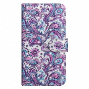 Flip Cover Huawei Y6 2019 / Honor 8A Blomstermønstre