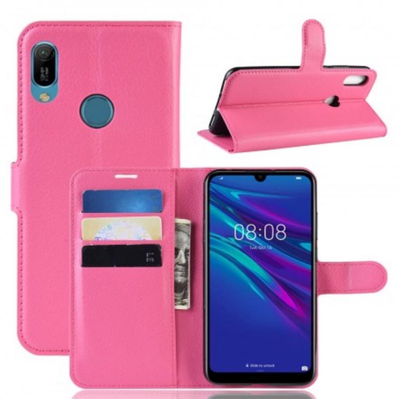 Flip Cover Huawei Y6 2019 / Honor 8A Klassisk