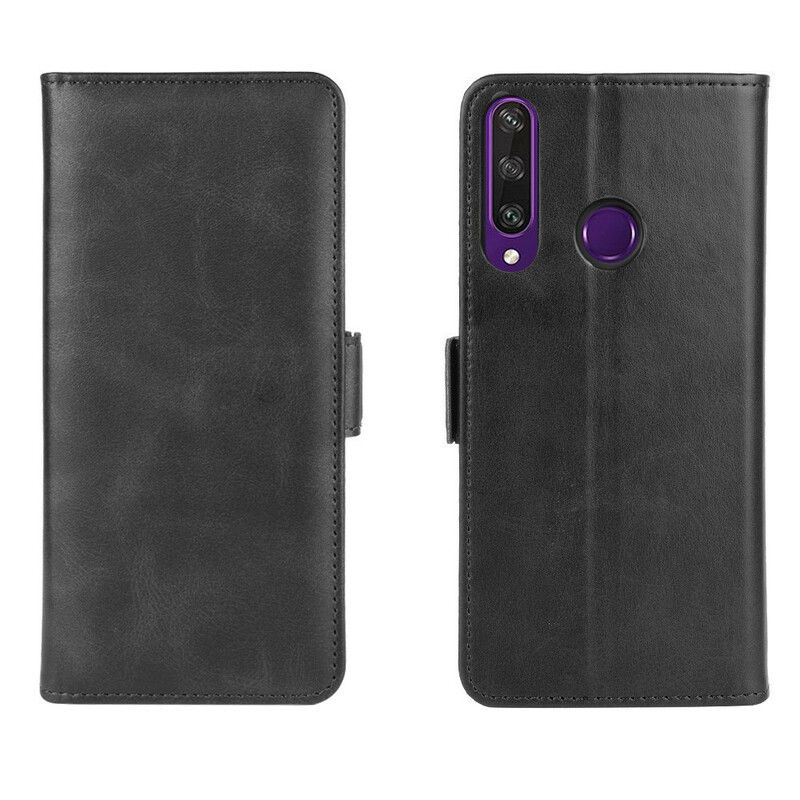 Flip Cover Huawei Y6 2019 / Honor 8A Læder Cover Dobbeltklap