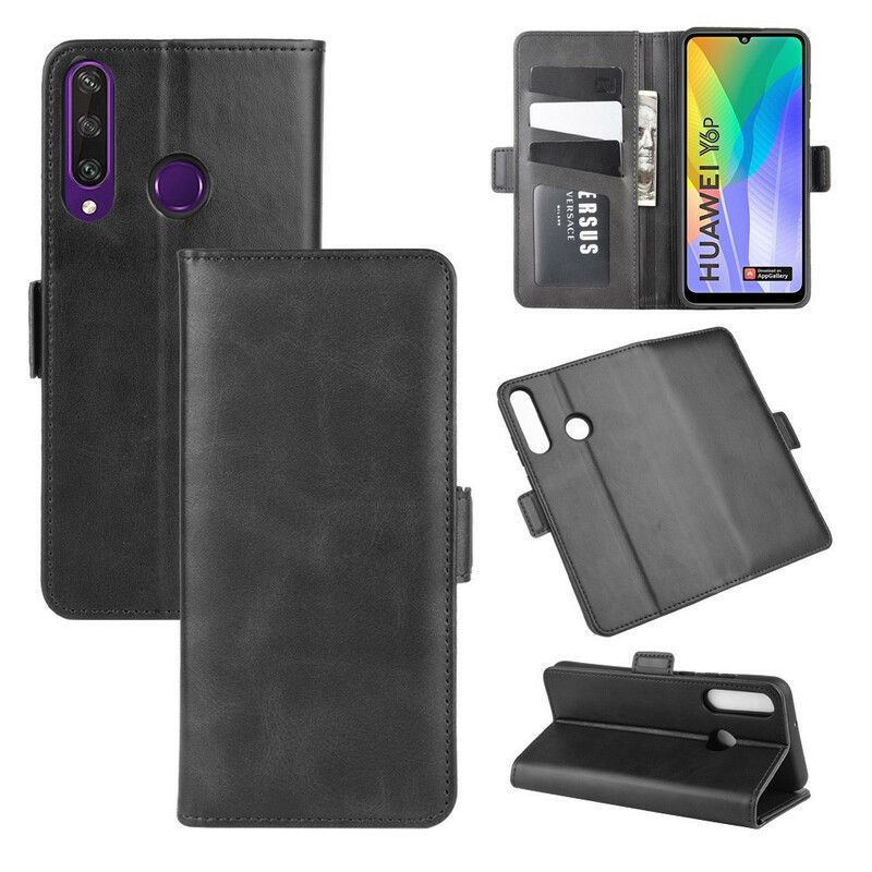 Flip Cover Huawei Y6 2019 / Honor 8A Læder Cover Dobbeltklap