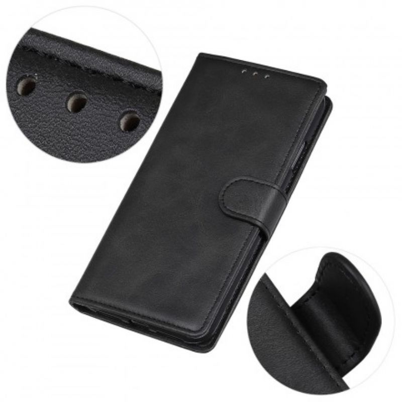 Flip Cover Huawei Y6 2019 / Honor 8A Retro Mat Lædereffekt