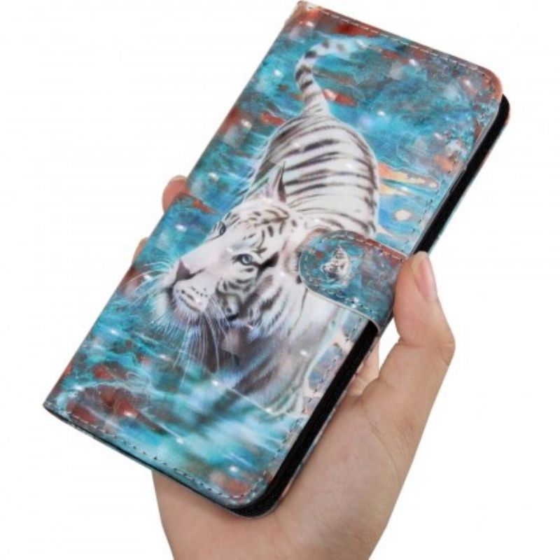 Flip Cover Huawei Y6 2019 / Honor 8A Tiger I Vand