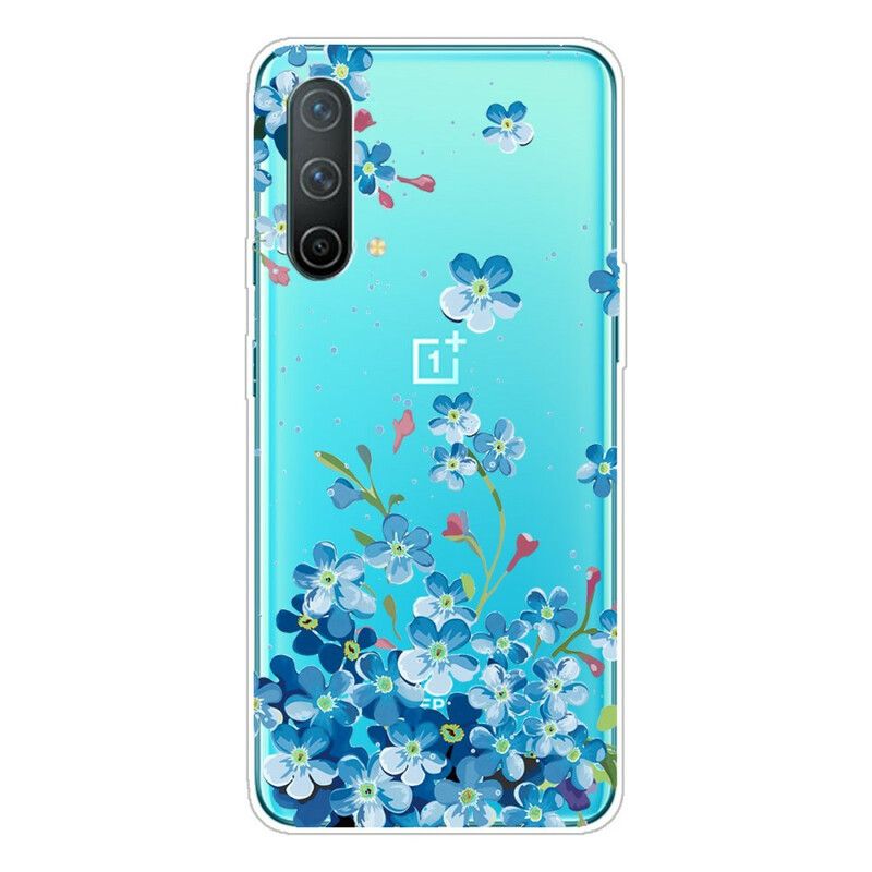 Cover OnePlus Nord CE 5G Blå Blomster