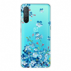 Cover OnePlus Nord CE 5G Blå Blomster