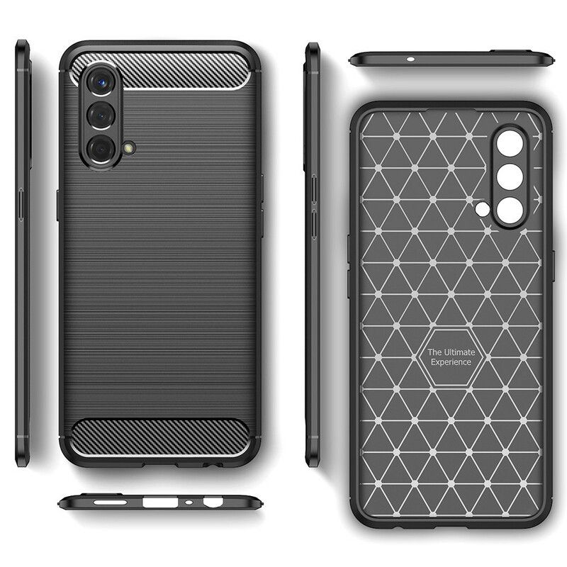 Cover OnePlus Nord CE 5G Børstet Kulfiber