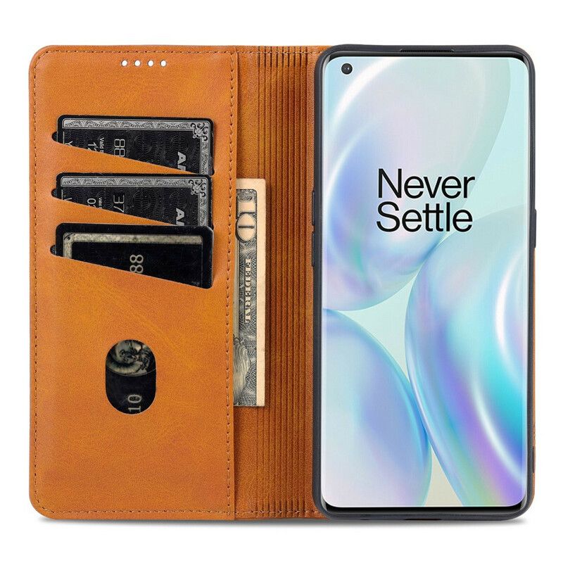 Cover OnePlus Nord CE 5G Flip Cover Azns Læderstil