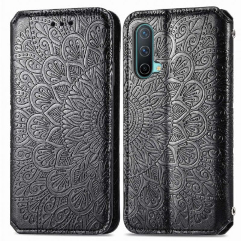 Cover OnePlus Nord CE 5G Flip Cover Mandalas