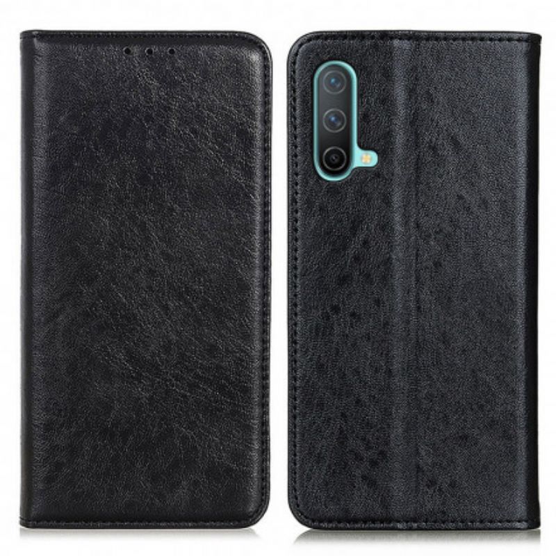 Cover OnePlus Nord CE 5G Flip Cover Tekstureret Læderstil