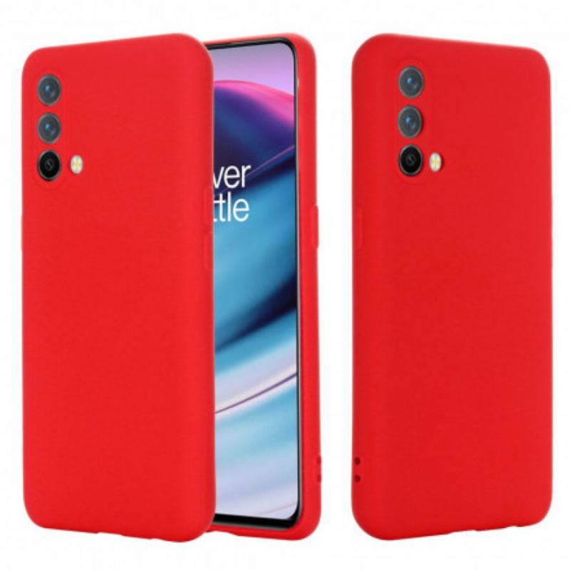 Cover OnePlus Nord CE 5G Flydende Silikone Med Snor